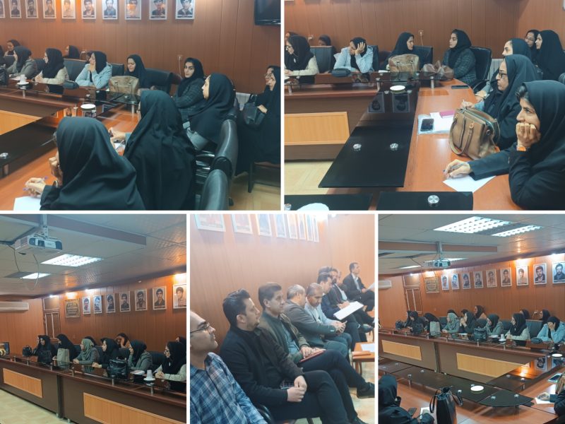 جلسه قطب و آزمون پرلز و تیمز مدیران مدارس ابتدایی فیروزآباد برگزار شد .