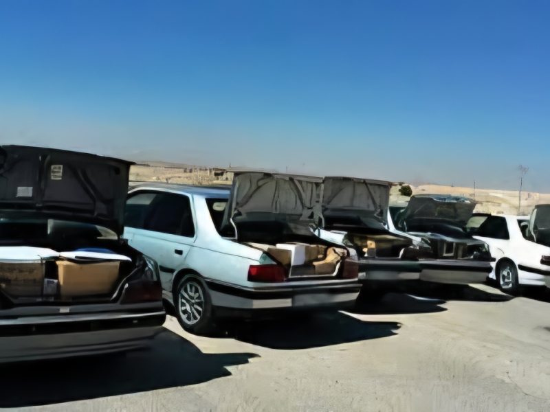 خودرو های شوتی در توقیف پلیس فیروزاباد