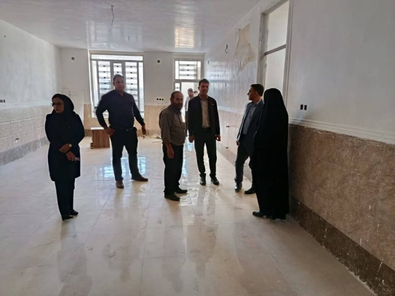 بازدید مسئولین بهزیستی فیروزآباد از مرکز TC میمند