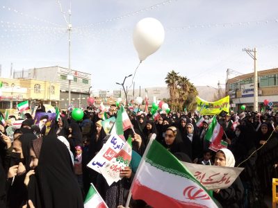 مردم میمند به ندای رهبر لبیک گفتند .